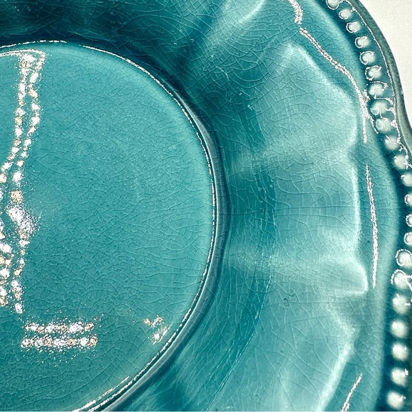 2 Blue Denim Ruffle Bowls by The Pioneer Woman. - Picture 7 of 11